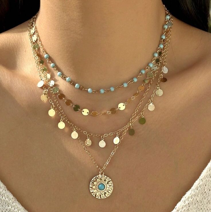 Boho Layered Gypsy Necklace