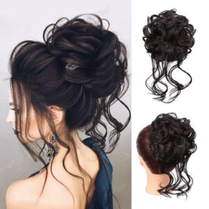 Messy Bun Scrunchie (Fluffy Style)
