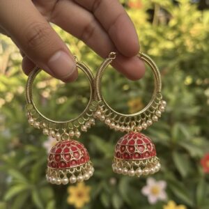 Ishvarya Hoop Jhumka