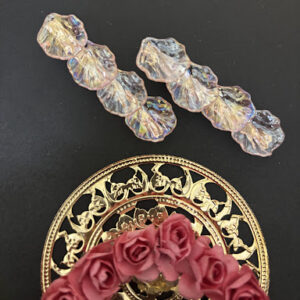 Ishvarya Pink Shell Clips