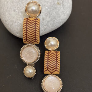 Ishvarya Rosegold Bead Clips