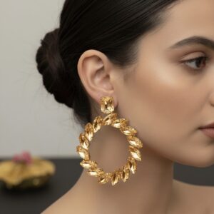 Ishvarya Sunburst Hoops