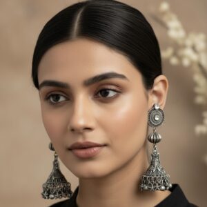 Ishvarya Urban Ethnic Jhumkas