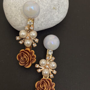 Ishvarya Beads and Pearl Clips