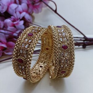 Royal Kundan Bridal Bangles
